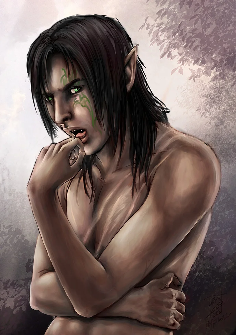 Jillian Issaye is a half breed elf in the world of Haranutarie. He also is haunted.